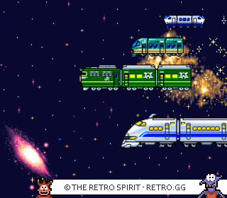 Game screenshot of Super Momotarou Dentetsu DX