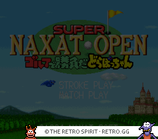 Game screenshot of Super Naxat Open: Golf de Shoubu da! Dorabocchan