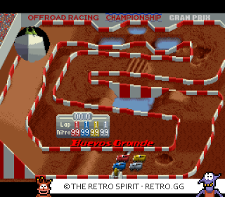 Game screenshot of Super Off Road