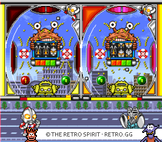 Game screenshot of Super Pachinko Taisen