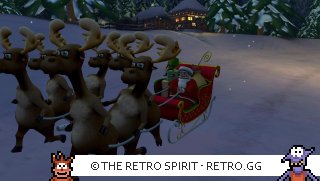 Game screenshot of Santa Ride! 2