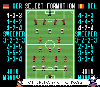 Game screenshot of Super Soccer