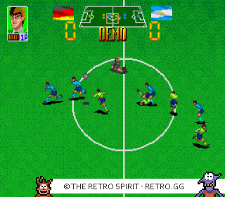 Game screenshot of Super Soccer Champ
