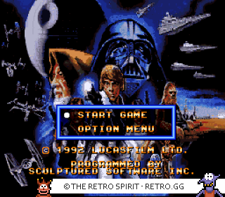 Game screenshot of Super Star Wars