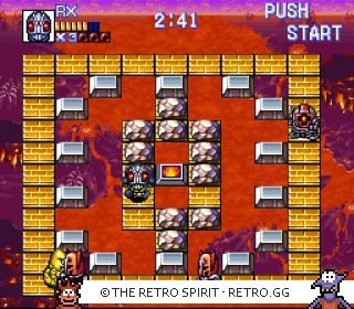 Game screenshot of Super Tekkyuu Fight!