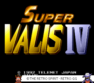 Game screenshot of Super Valis IV