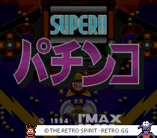 Game screenshot of Super Pachinko