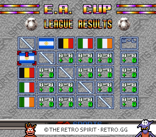 Game screenshot of Tactical Soccer