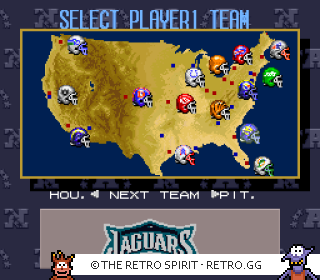 Game screenshot of Tecmo Super Bowl III: Final Edition