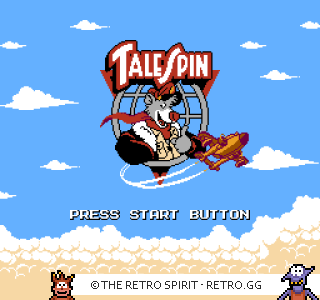 Game screenshot of Disney's TaleSpin