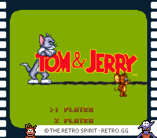 Game screenshot of Tom and Jerry