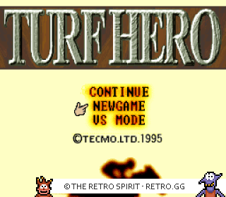 Game screenshot of Turf Hero