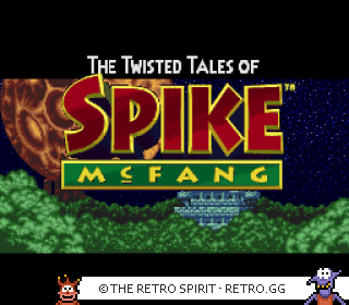Game screenshot of The Twisted Tales of Spike McFang