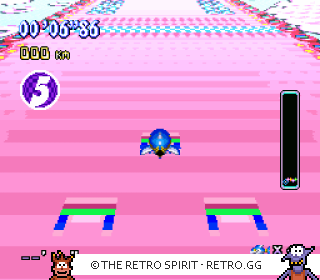 Game screenshot of Uchuu Race: Astro Go! Go!
