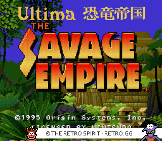 Game screenshot of Ultima: Kyouryuu Teikoku