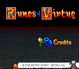 Game screenshot of Ultima: Runes of Virtue II