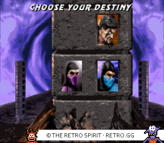 Game screenshot of Ultimate Mortal Kombat 3
