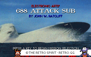 Game screenshot of 688 Attack Sub