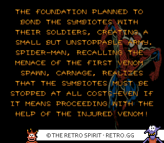 Game screenshot of Venom/Spider-Man: Separation Anxiety