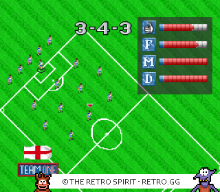 Game screenshot of Virtual Soccer