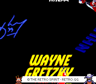 Game screenshot of Wayne Gretzky and the NHLPA All-Stars