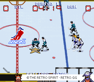 Game screenshot of Wayne Gretzky and the NHLPA All-Stars