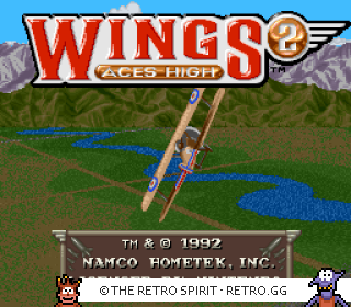 Game screenshot of Wings 2: Aces High