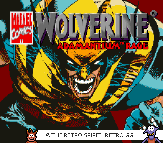 Game screenshot of Wolverine: Adamantium Rage