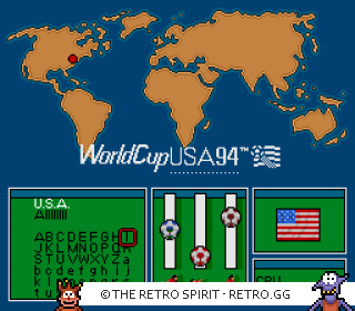 Game screenshot of World Cup USA '94