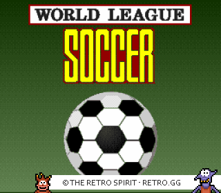 Game screenshot of World League Soccer