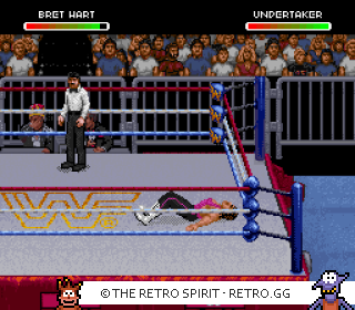 Game screenshot of WWF Raw