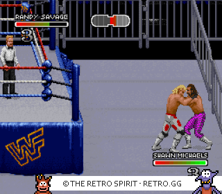 Game screenshot of WWF Royal Rumble