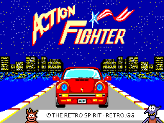Game screenshot of Action Fighter