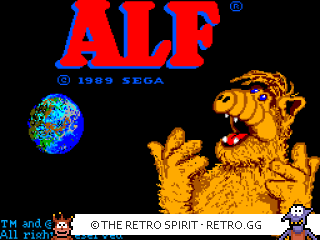 Game screenshot of ALF