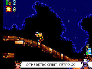 Game screenshot of Asterix and the Great Rescue