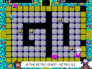 Game screenshot of Astro Warrior