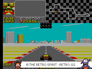 Game screenshot of Ayrton Senna's Super Monaco GP II