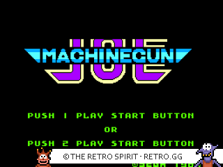 Game screenshot of Comical Machine Gun Joe