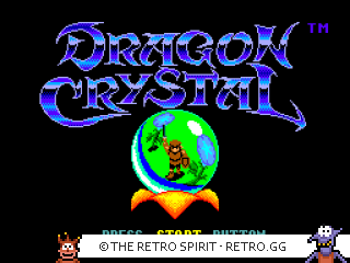 Game screenshot of Dragon Crystal