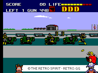 Game screenshot of Dynamite Duke