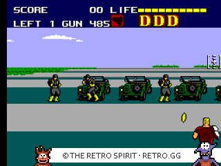 Game screenshot of Dynamite Duke