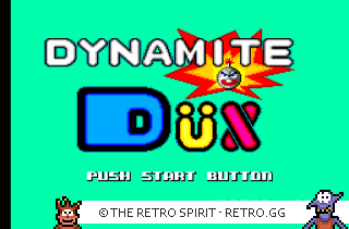 Game screenshot of Dynamite Düx