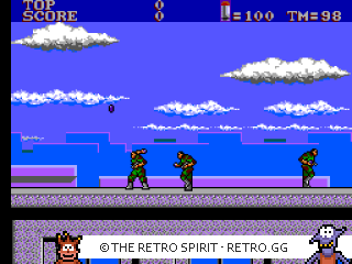 Game screenshot of E-SWAT