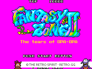 Game screenshot of Fantasy Zone II: The Tears of Opa-Opa