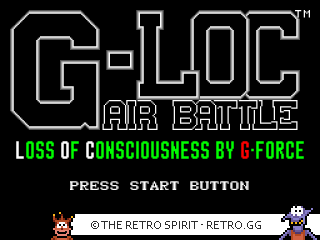 Game screenshot of G-LOC: Air Battle