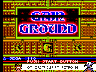 Game screenshot of Gain Ground