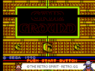 Game screenshot of Gain Ground