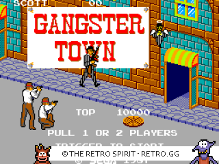 Game screenshot of Gangster Town