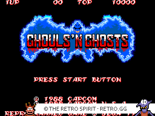 Game screenshot of Ghouls 'n Ghosts