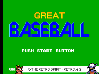 Game screenshot of Great Baseball
